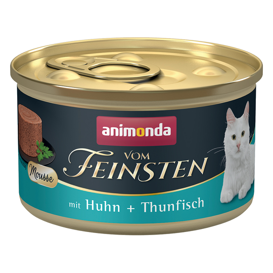 Ekonomipack: Animonda Vom Feinsten Adult 24 x 85 g - Kyckling + Tonfisk