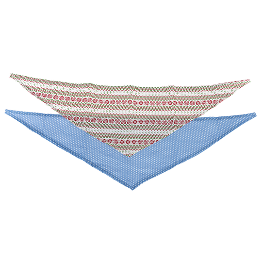 Bandana Set - Stl. XS: L 47,5 x B 17 cm, halsomfång ca 18-30 cm
