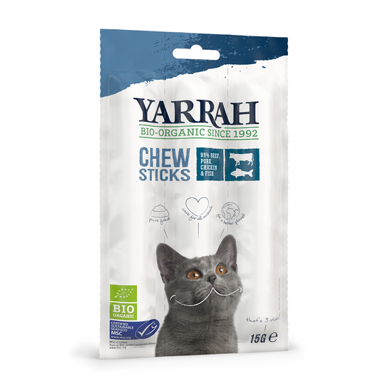 Yarrah Organic Chew Sticks - 9 x 5 g