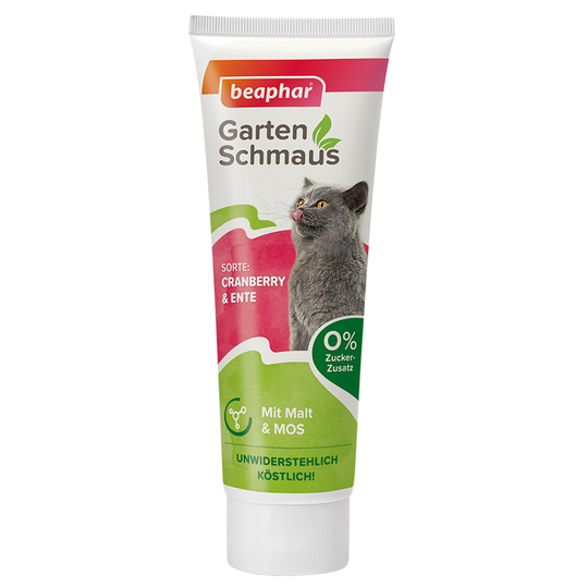 beaphar Garten Schmaus Paste - Tranbär & anka (100 g)
