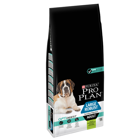 12/14 kg Pro Plan hundmat + 2/2,5 kg på köpet! PURINA PRO PLAN Large Adult Robust Lamb & Rice OPTIDIGEST (14 + 2,5kg)