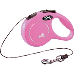 Koppel Flexi New Classic Lina XS 3 m Rosa
