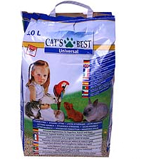 Cats best Universal träpellets 10 liter