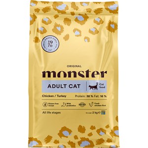 Kattmat Monster Cat Original Adult Chicken/Turkey 2 kg