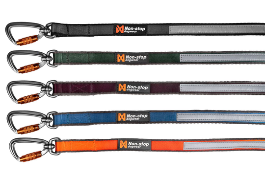 Non-stop Dogwear Move Koppel - Blå (20 mm / 1,7 m)