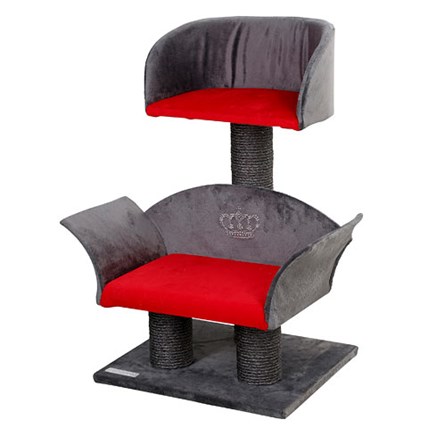 KlösLounge Deluxe Grå/Röd