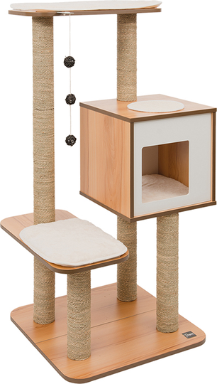 Klösträd Catit Vesper high base Walnut