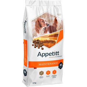 Hundfoder Appetitt Maintenance M 12 kg