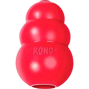 Hundleksak Kong Classic Small Röd