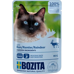 Kattmat Bozita Bitar i sås Ren, 85 g
