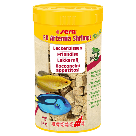 Sera FD Artemia Shrimps - 250 ml