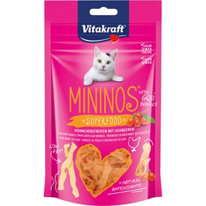 Kattgodis Vitakraft Mininos Kyckling och Goji, 40 g