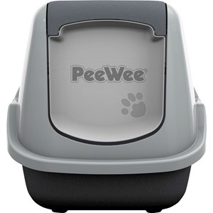 Kattlåda PeeWee EcoHus Antracit/Grå