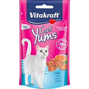 Kattgodis Vitakraft Cat Yums Lax, 40 g