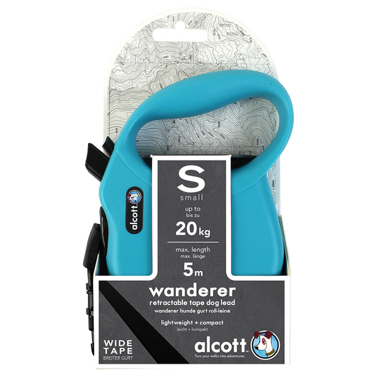 alcott Wanderer rullkoppel, blått - S upp till 20 kg