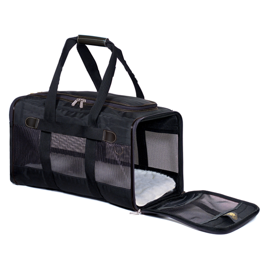 Sherpa® Original Deluxe Pet Carrier - Storlek L: ca. L 48 x B 30 x H 29 cm - upp till 10 kg
