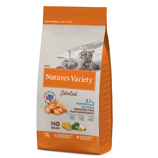 Nature's Variety Selected Norwegian Salmon - Ekonomipack: 2 x 7 kg