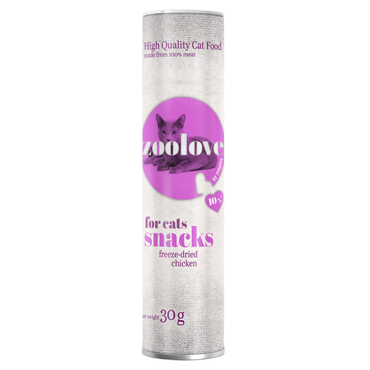 zoolove Kyckling kattgodis - 30 g