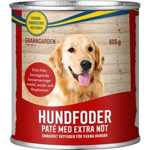 Hundfoder Granngården Paté Nöt, 800 g