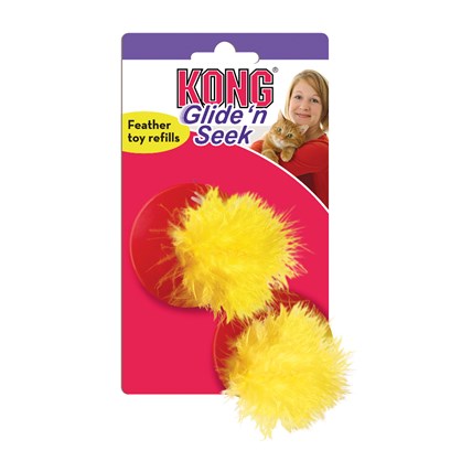 Kattleksak Cat Feather refil 2-pack