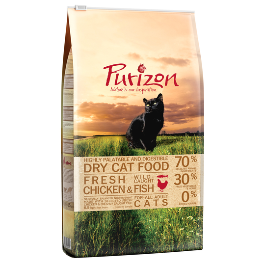 Purizon Adult Chicken & Fish - Ekonomipack: 2 x 6,5 kg