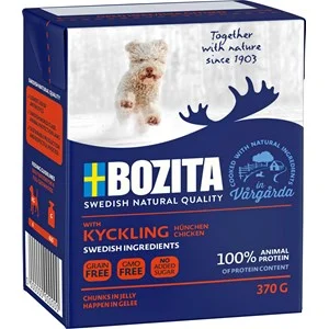Hundfoder Bozita Tetra Recart Kyckling, 370 g