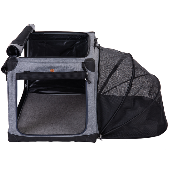 Pet Home portabel transportkoja Stl M: B 76 x T 50,5 x H 48 cm
