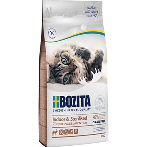 Kattmat Bozita Feline Indoor and Sterilised Ren, 10 kg