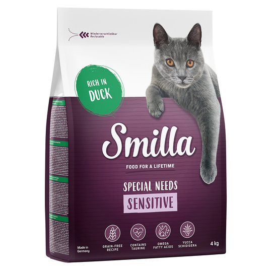 Smilla Adult Sensitive Grain Free Anka - 4 kg