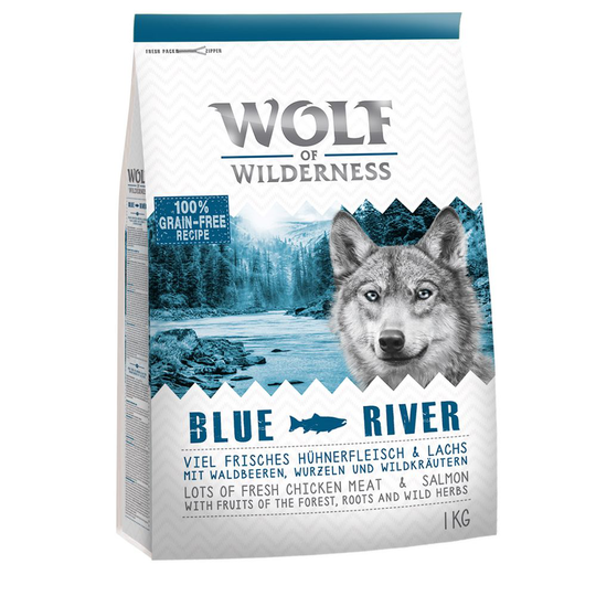 Wolf of Wilderness Blue River - Salmon - 1 kg