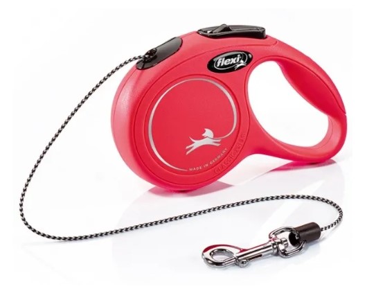 Flexi Katt Mini - 3m, max 8 kg - Röd