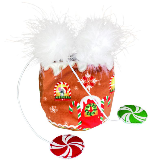 KONG Julleksak Hideaway Gingerbread - Kattleksak