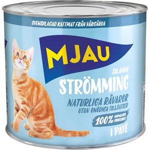 Kattmat Mjau Paté Strömming, 635 g