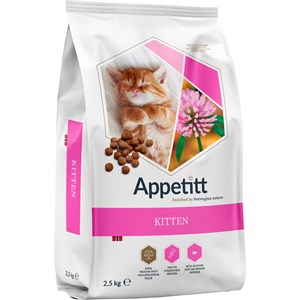 Kattmat Appetitt Kitten 2,5 kg