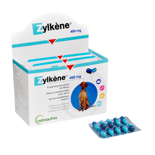 Zylkene kapslar 450 mg hund >30 kg - Ekonomipack. 2 x 100 st