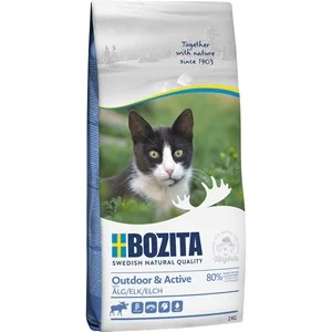 Kattmat Bozita Feline Outdoor and Active Älg, 2 kg
