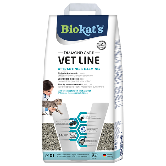 Biokat's Diamond Care Vet Line Attracting & Calming - 10 l
