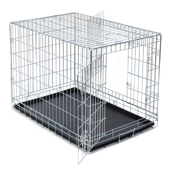 Set: Trixie Friends on Tour Home Kennel + en mysig kudde - Trixie transportbur B 77 x T 116 x H 86 cm + mysig kudde stl. XL