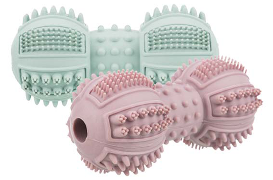 Trixie Tuggben i naturgummi Junior- Hundleksak
