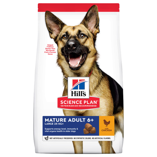 Ekonomipack: 2 x Hill's Science Plan hundfoder - Mature Adult Large Breed Chicken (2 x 14 kg)