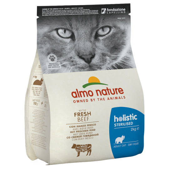 Almo Nature Holistic Sterilised Beef & Rice - Ekonomipack: 2 x 2 kg