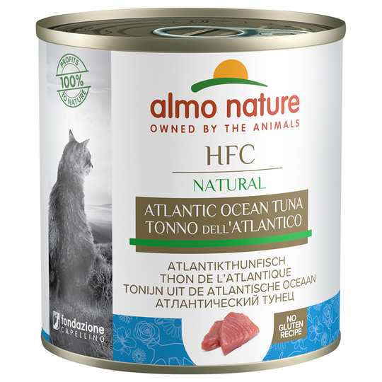 Almo Nature HFC 6 x 280 g - Tonfisk från Atlanten
