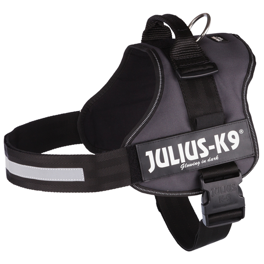 JULIUS-K9® Powersele - antracit - Stl. 3/XL: 82-118 cm