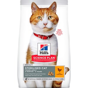 Kattmat Hill's Science Plan Young Adult Sterilised Chicken 3 kg