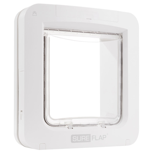 SureFlap Microchip Pet Door Connect husdjurslucka - SureFlap Connect husdjurslucka vit (kan endast användas med SureFlap Hub)