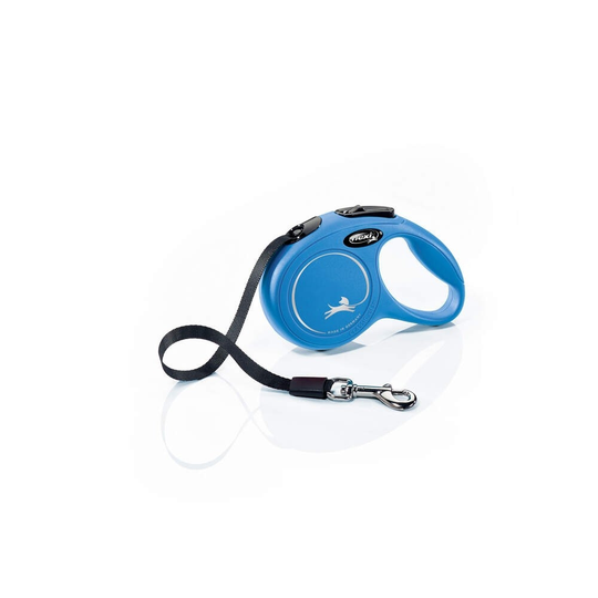 Flexi New Classic XS Tape 3m/12kg (Blå)