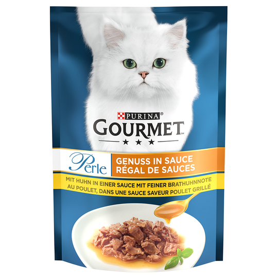 Gourmet Perle Pleasure in Sauce 26 x 85 g - Kyckling