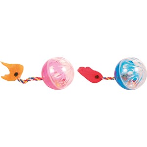 Kattleksak Trixie Plastboll Med Svans
