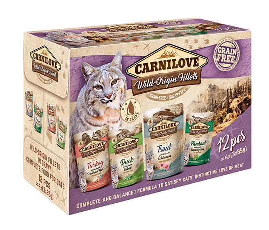 Carnilove Portionspåsar mix 12-pack