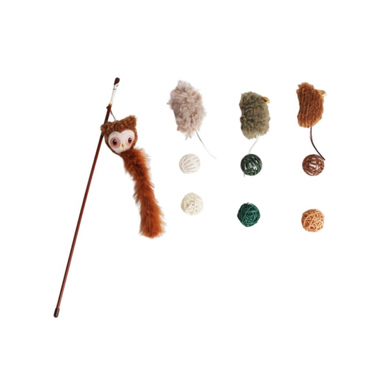 Meow&Me AmberWoodland Kattleksaker 10-pack